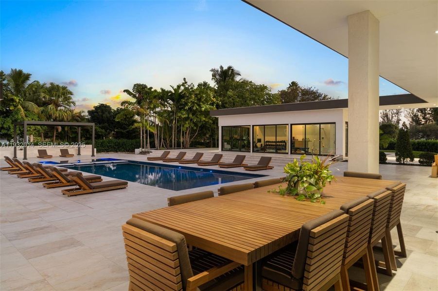 Exterior details and patio area of a home in , Southwest Ranches (Image 16).