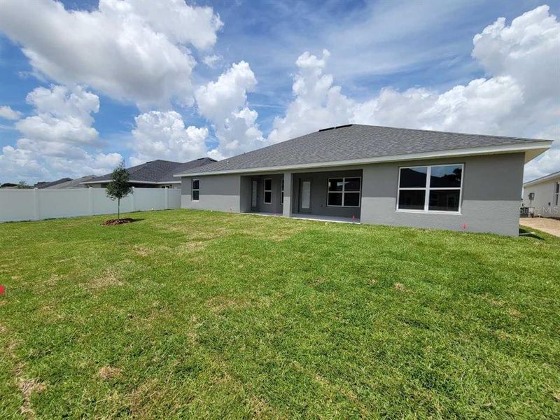 Front exterior of a new home in Brookhaven, Ocala, FL, highlighting curb appeal (Image 2). Front exterior of a new home in Brookhaven, Ocala, FL, highlighting curb appeal (Image 2).