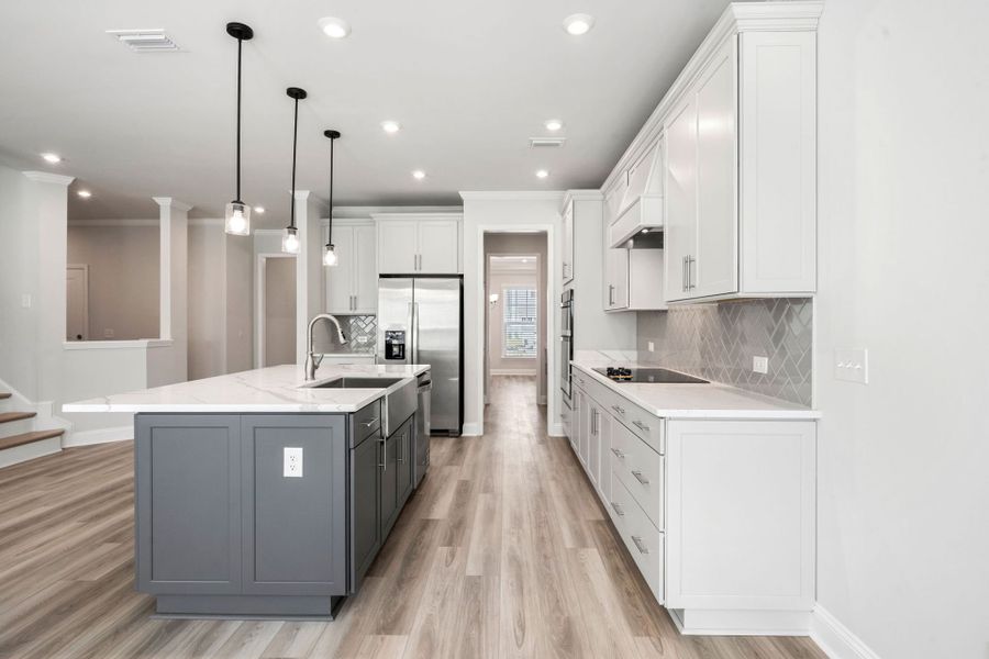 Furnished interior view inside a new home in Waterways, Richmond Hill (Image 14).