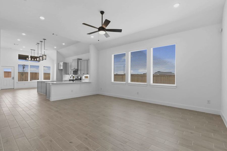 Representative unfurnished interior of a home built from the Marion by Chesmar Homes in Bridgeland, Elgin (Image 19).