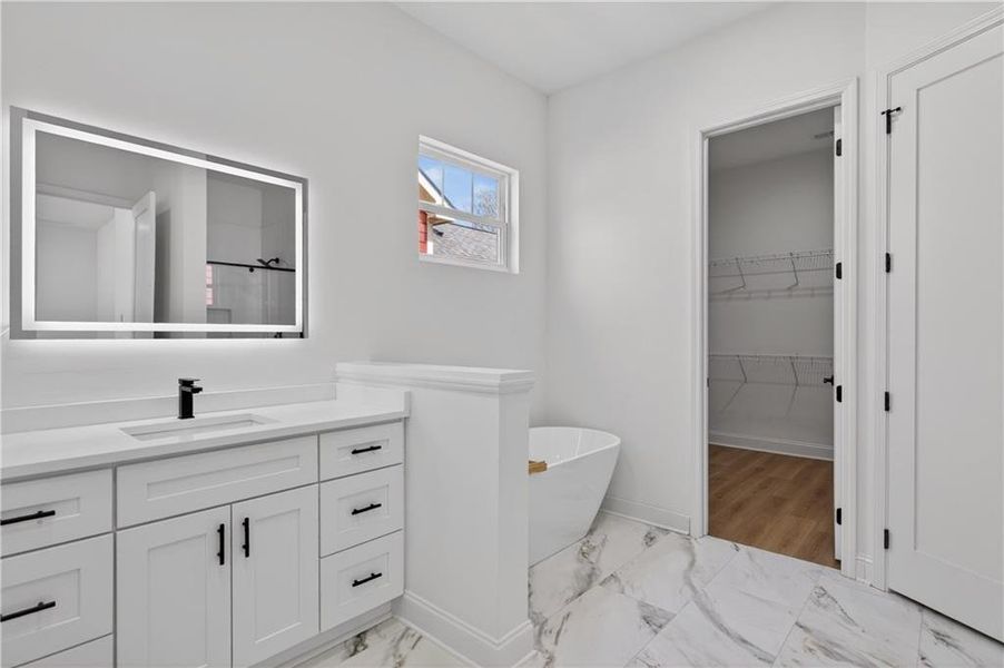 Furnished interior view inside a new home in , Douglasville (Image 7).
