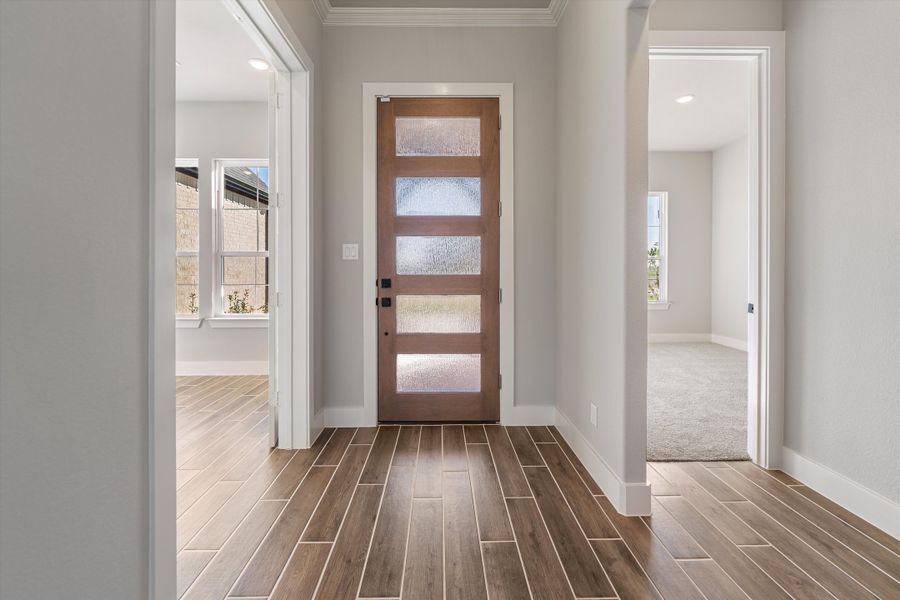 Spacious, unfurnished interior of a new home in Fannin Ranch, Leonard (Image 17).