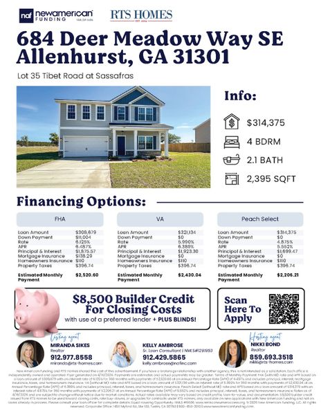 2D floor plan layout of this home in Tibet Road at Sassafras, Allenhurst, GA (Image 5).