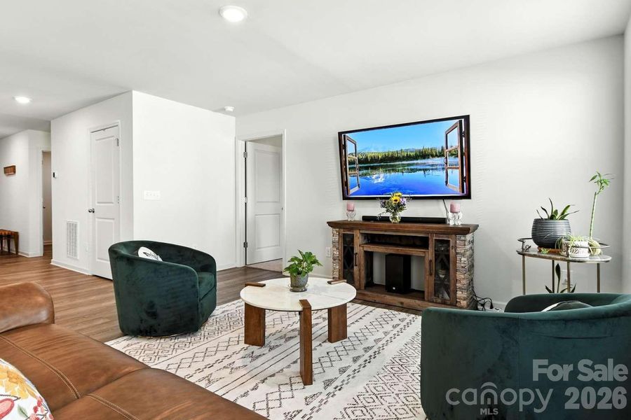 Furnished interior view inside a new home in Trivium, Newton (Image 8).