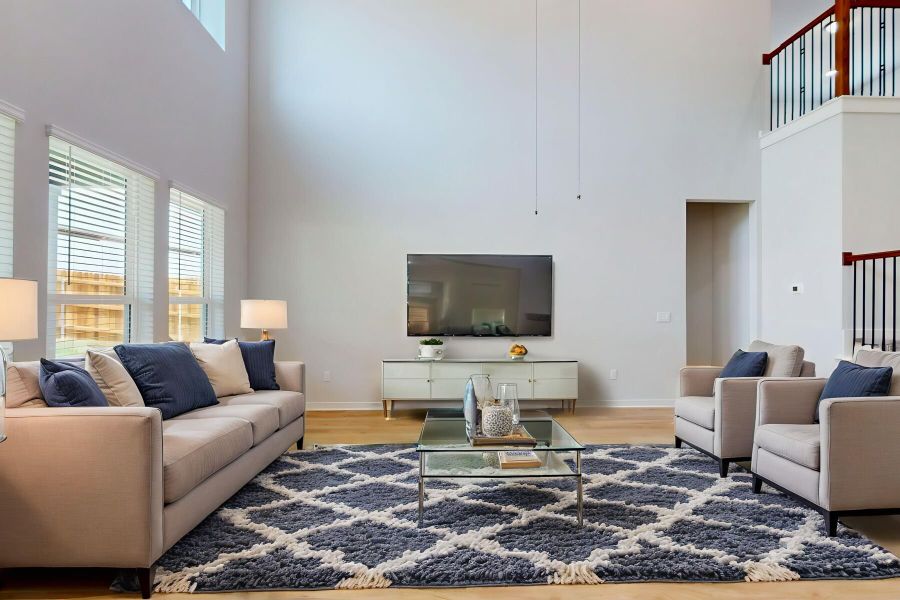 Living Room - Virtually Staged