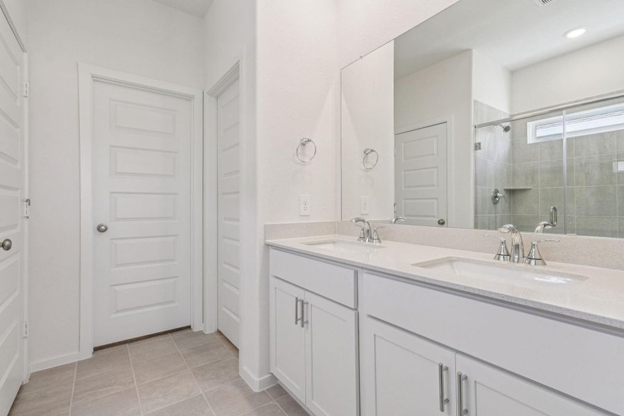 Photo is not of the actual home, but is an inspirational photo of builder’s model home and may depict options, furnishings, and/or decorator features that are not included