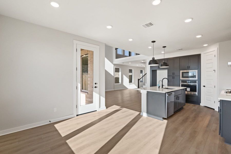 Furnished interior view inside a new home in Flora, Hutto (Image 6).