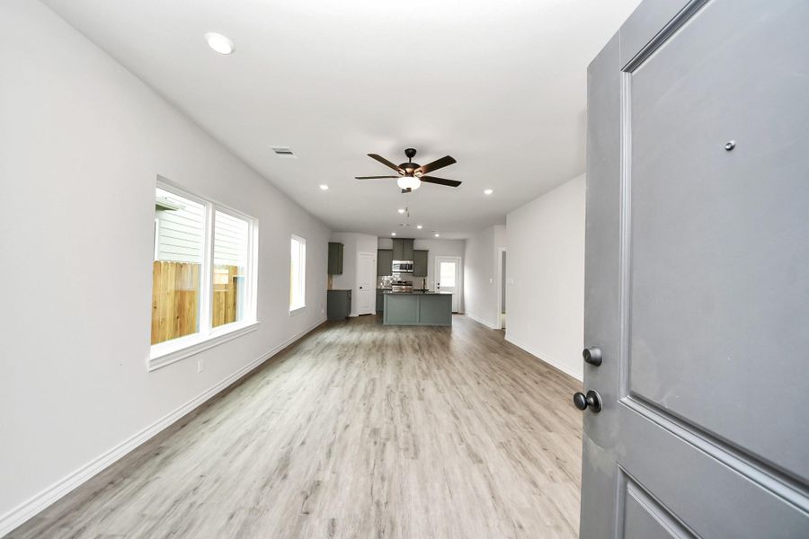 Spacious, unfurnished interior of a new home in The Enclave at Spring Branch, Montgomery (Image 18). Spacious, unfurnished interior of a new home in The Enclave at Spring Branch, Montgomery (Image 18).