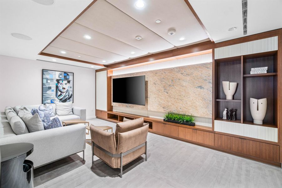 Furnished interior view inside a new home in , Boca Raton (Image 10).