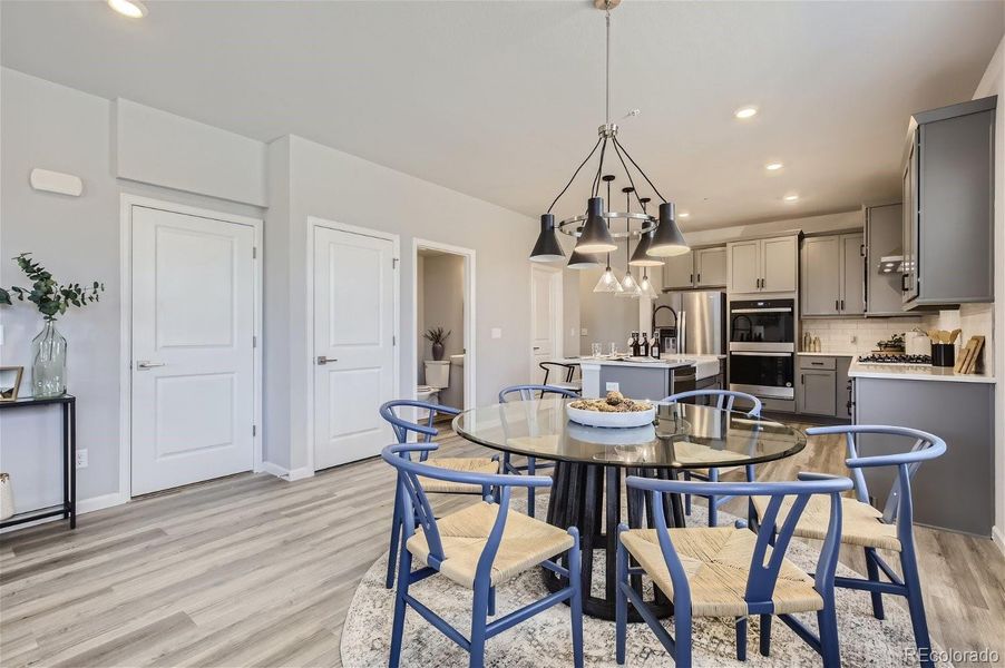 Furnished interior view inside a new home in , Fort Collins (Image 13).