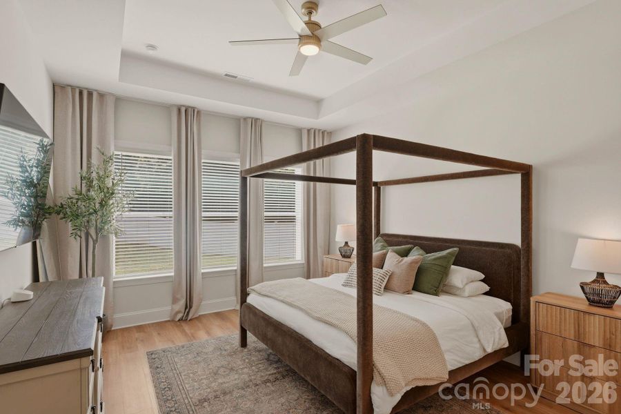 Furnished interior view inside a new home in , Mooresville (Image 36).