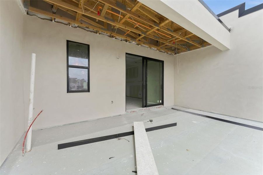 In-progress construction of a new home in , Tampa, FL (Image 15).