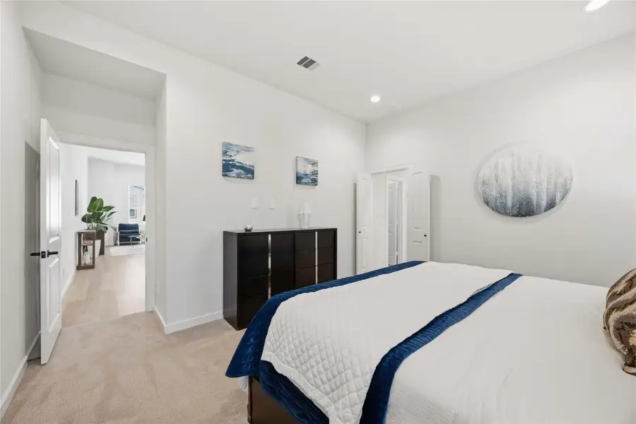 Furnished interior view inside a new home in Fulton Crossing, Houston (Image 17).