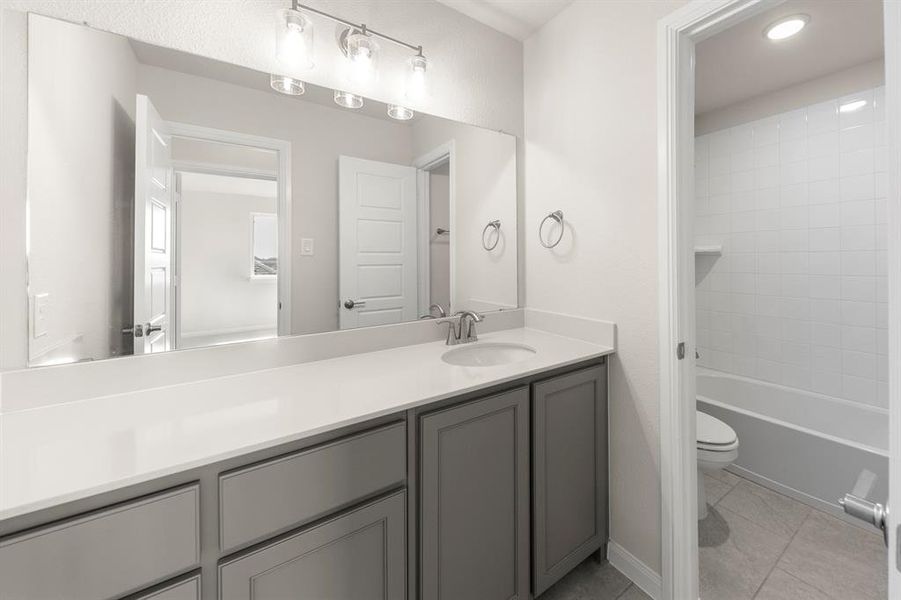 Furnished interior view inside a new home in Walden Pond West, Forney (Image 9). Furnished interior view inside a new home in Walden Pond West, Forney (Image 9).