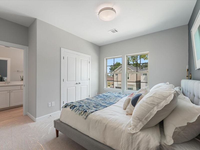 Furnished interior view inside a new home in , Houston (Image 19). Furnished interior view inside a new home in , Houston (Image 19).