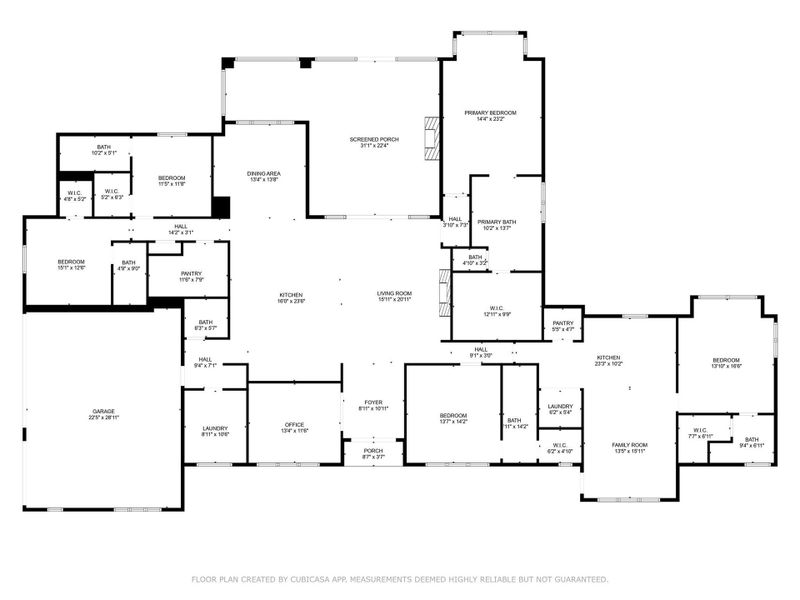 Floor Plan with Room Dimensions
