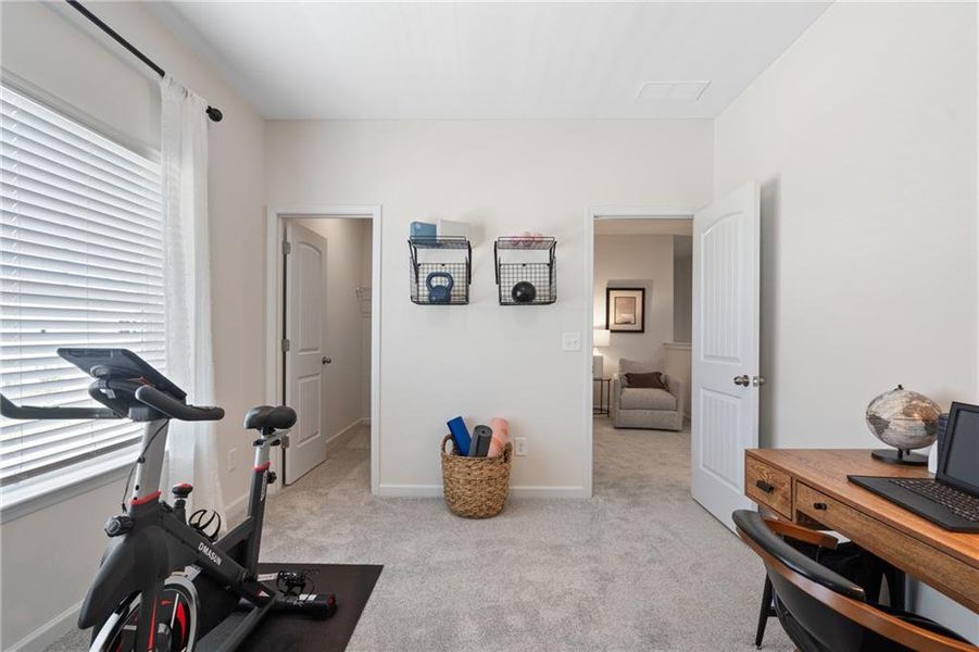 Furnished interior view inside a new home in Capstone Estates, Chattanooga (Image 16).