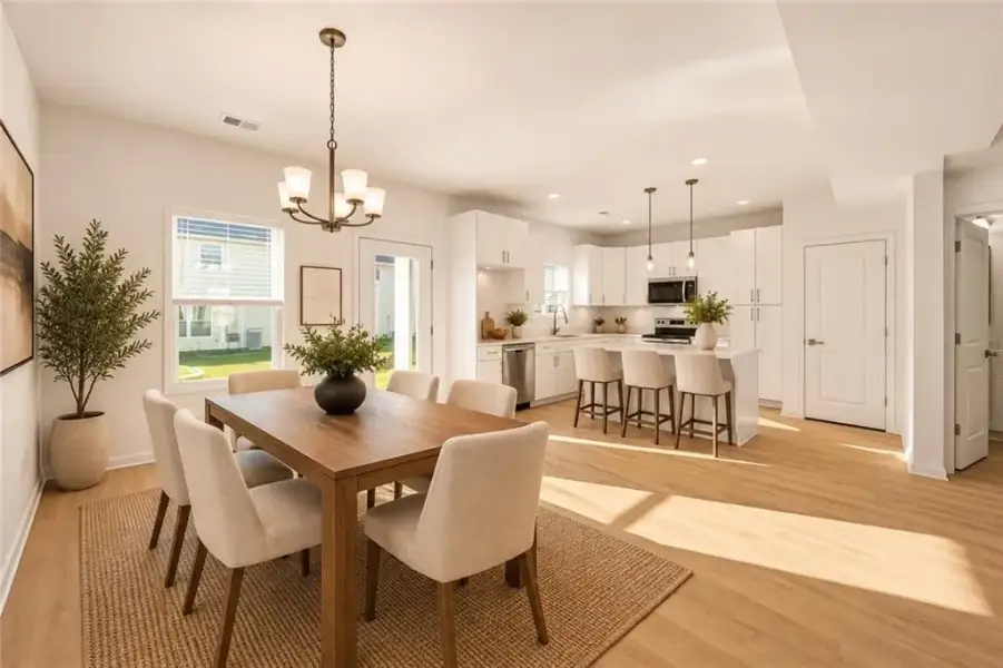 Furnished interior view inside a new home in , Stockbridge (Image 15). Furnished interior view inside a new home in , Stockbridge (Image 15).