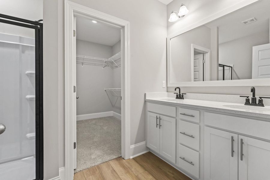 Furnished interior view inside a new home in White Oak Estates, Conway (Image 12).