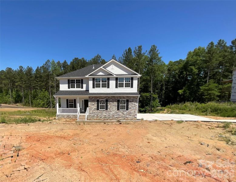 In-progress construction of a new home in Lauren Pines, York, SC (Image 38). In-progress construction of a new home in Lauren Pines, York, SC (Image 38).