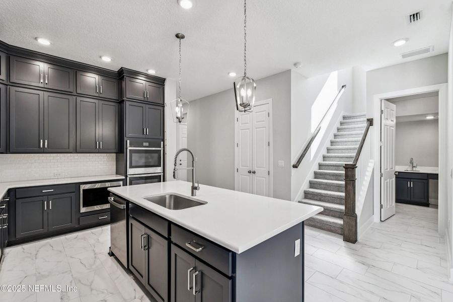Furnished interior view inside a new home in Seabrook Village 40' Front Entry, Nocatee (Image 8).