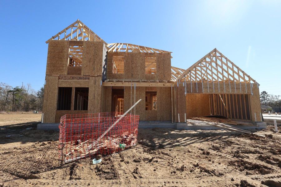 Two story home with 4 beds, 3.5 baths, and 2 car garage