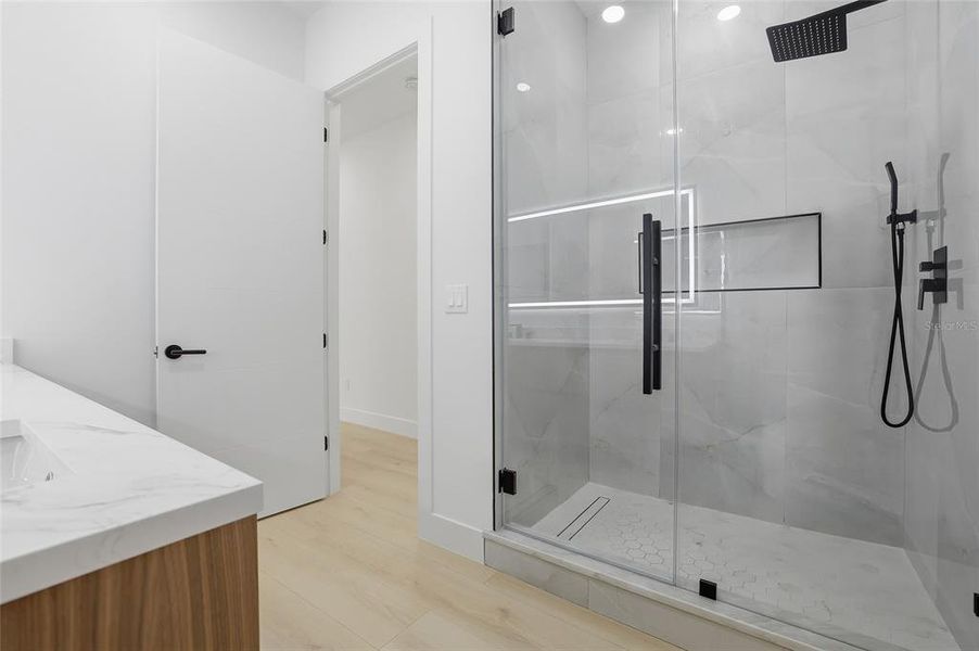 Furnished interior view inside a new home in , Tampa (Image 16).