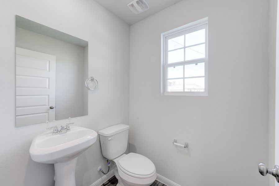 Furnished interior view inside a new home in Park Central, Mineola (Image 7).