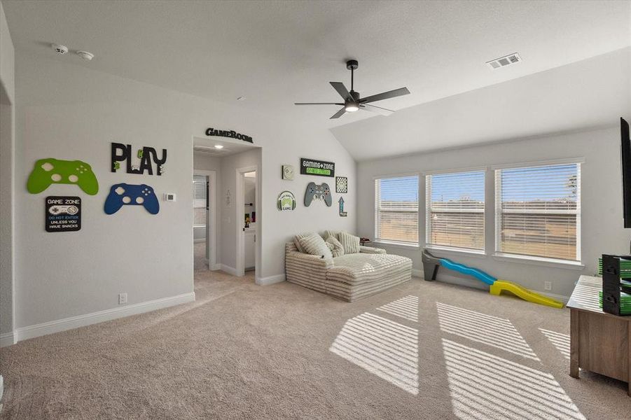 Furnished interior view inside a new home in , Aledo (Image 9).