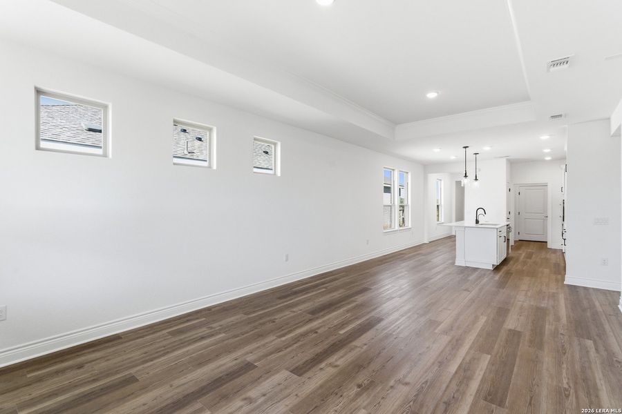 Spacious, unfurnished interior of a new home in Del Webb New Braunfels at Veramendi, New Braunfels (Image 18). Spacious, unfurnished interior of a new home in Del Webb New Braunfels at Veramendi, New Braunfels (Image 18).