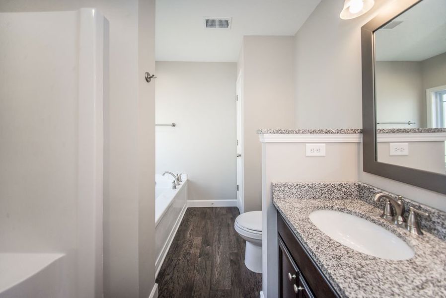 Representative furnished interior of a home built from the Bishop by Enchanted Homes in Ballentine Ridge, Lyman (Image 7).