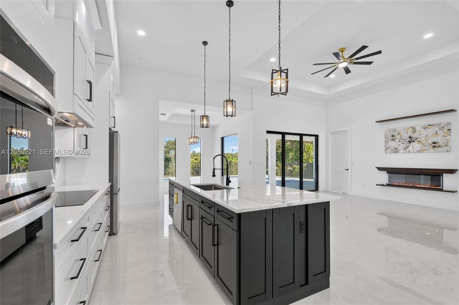 Furnished interior view inside a new home in , Cape Coral (Image 18).