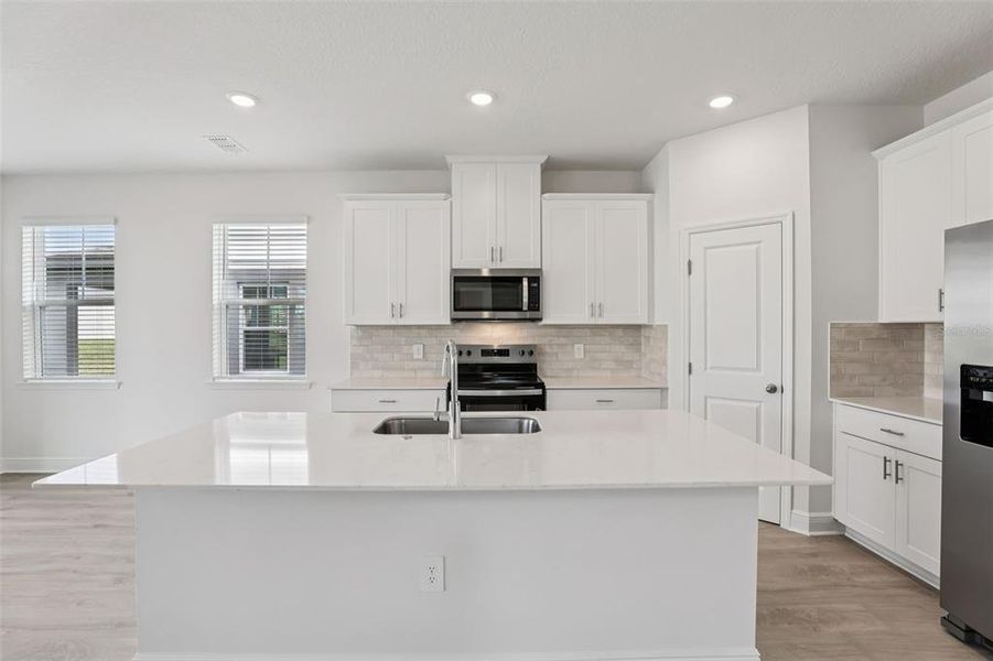 Furnished interior view inside a new home in Cyrene at Minneola, Minneola (Image 8).