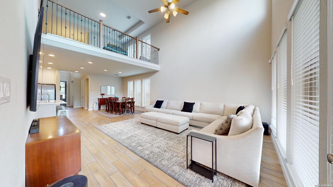 Furnished interior view inside a new home in Bison Ridge, San Antonio (Image 12).