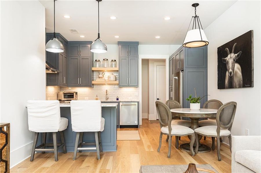 Furnished interior view inside a new home in , Marietta (Image 59).