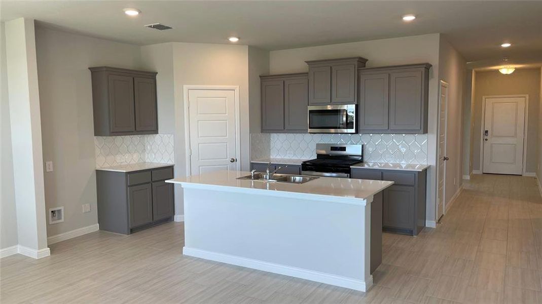 Furnished interior view inside a new home in The Canyons, Keene (Image 5). Furnished interior view inside a new home in The Canyons, Keene (Image 5).