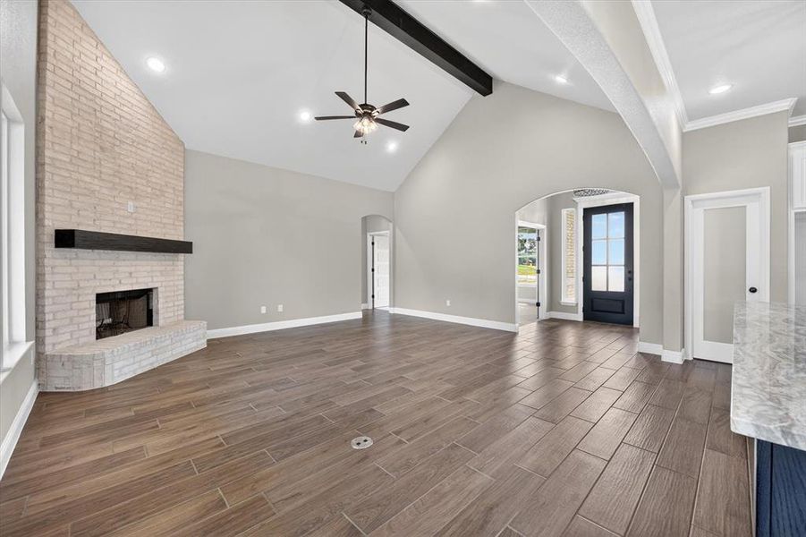 Spacious, unfurnished interior of a new home in , Azle (Image 20). Spacious, unfurnished interior of a new home in , Azle (Image 20).