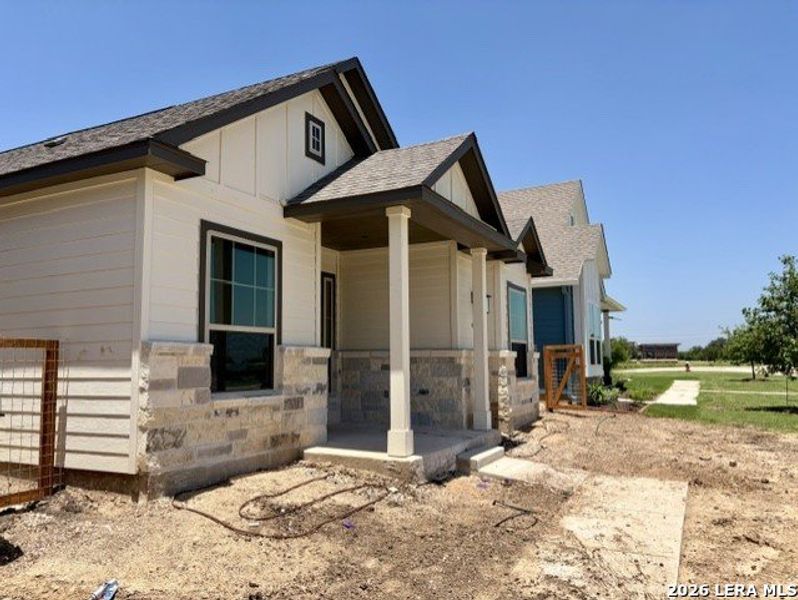 In-progress construction of a new home in The Crossvine, Schertz, TX (Image 31). In-progress construction of a new home in The Crossvine, Schertz, TX (Image 31).