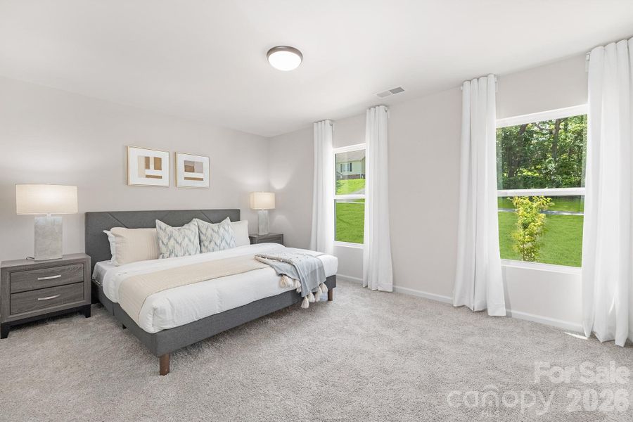 Furnished interior view inside a new home in , Bessemer City (Image 11).