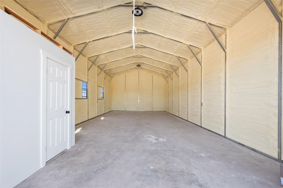 View of storage area