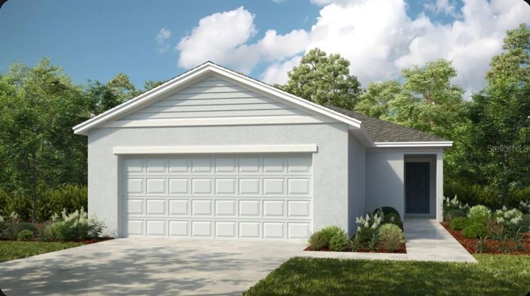 Front exterior of a new home in Westview Community Group Page, Kissimmee, FL, highlighting curb appeal (Image 1). Front exterior of a new home in Westview Community Group Page, Kissimmee, FL, highlighting curb appeal (Image 1).