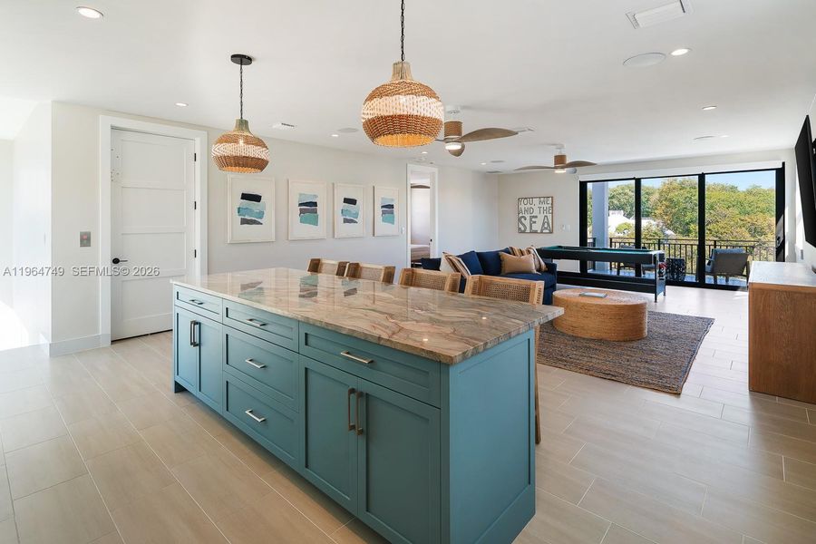 Furnished interior view inside a new home in , Key Largo (Image 17). Furnished interior view inside a new home in , Key Largo (Image 17).