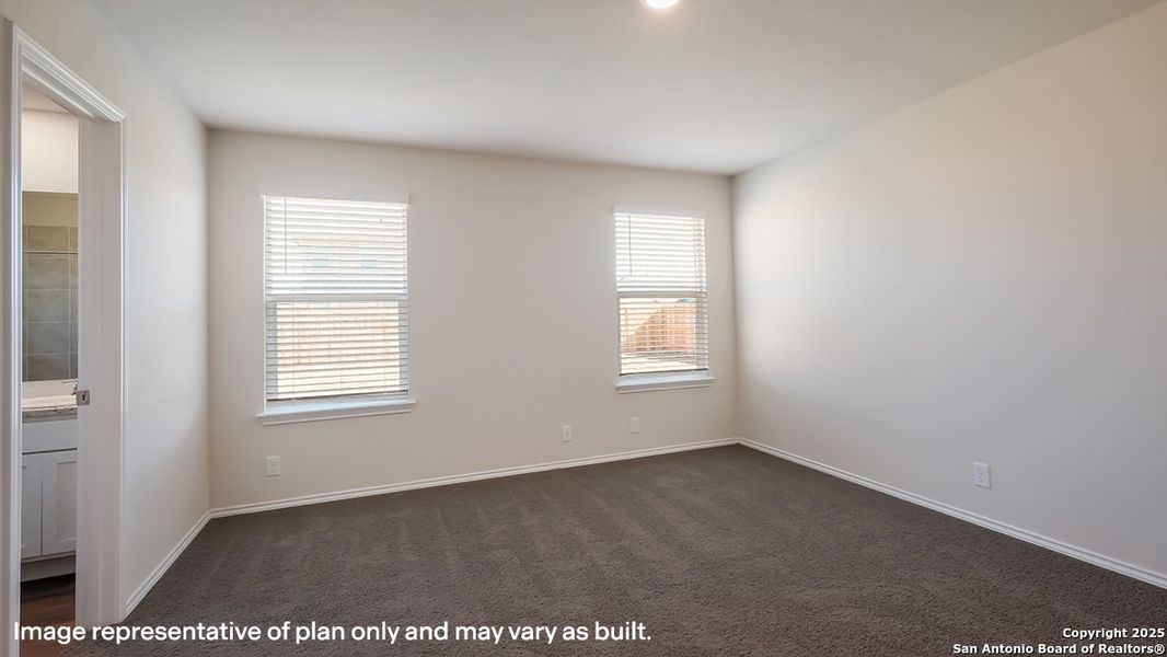 Spacious, unfurnished interior of a new home in Riverstone at Westpointe, San Antonio (Image 17). Spacious, unfurnished interior of a new home in Riverstone at Westpointe, San Antonio (Image 17).
