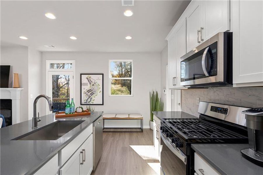 Furnished interior view inside a new home in Harmony, Auburn (Image 36).