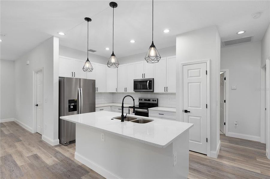 Furnished interior view inside a new home in , North Port (Image 12).