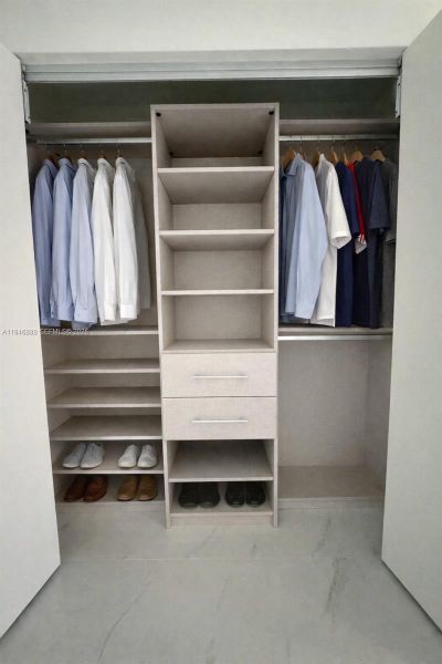 Close-up of interior finishes inside a home in Aria Reserve, Miami (Image 6).