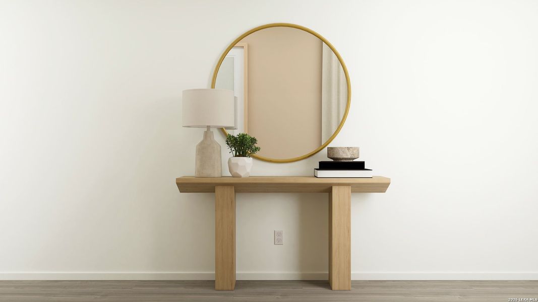 Close-up of interior finishes inside a home in Stone Garden, Elmendorf (Image 18). Close-up of interior finishes inside a home in Stone Garden, Elmendorf (Image 18).