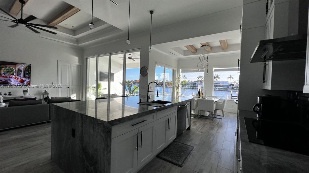 Furnished interior view inside a new home in , Marco Island (Image 14).