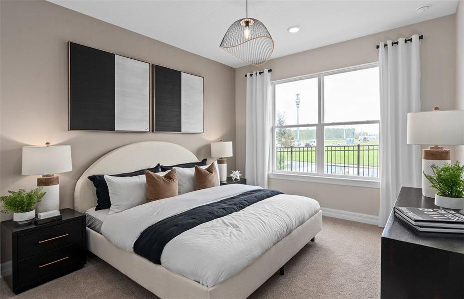 Furnished interior view inside a new home in Winter Grove, Winter Garden (Image 26).