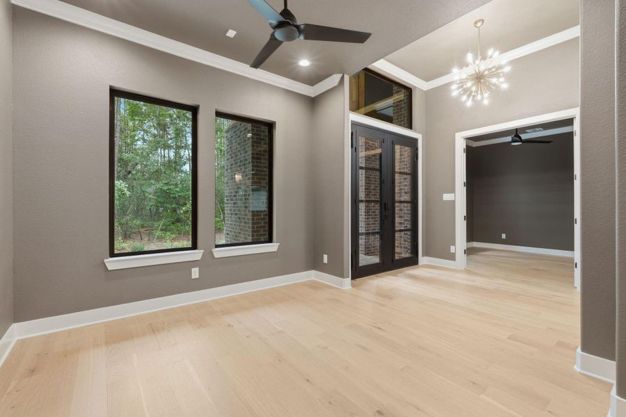 Spacious, unfurnished interior of a new home in , Montgomery (Image 39).